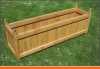 Prodám dřevěný truhlík,délka: 130 cm, šířka: 40 cm, výška: 45 cm. Čepované spoje, dubové palubky. I více kusů.