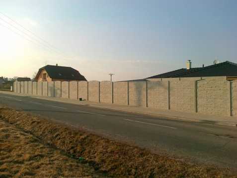 Kvalitní české betonové oplocení