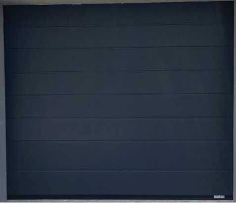 Sekční garážová vrata 2500 x 2240