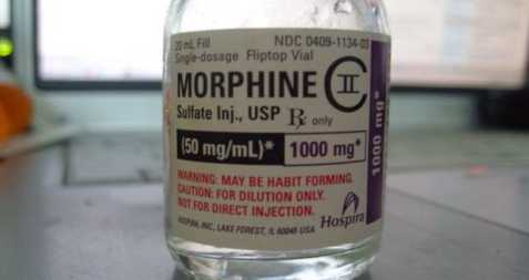 Morfin, Oxazepam, Diazepam, Fentany