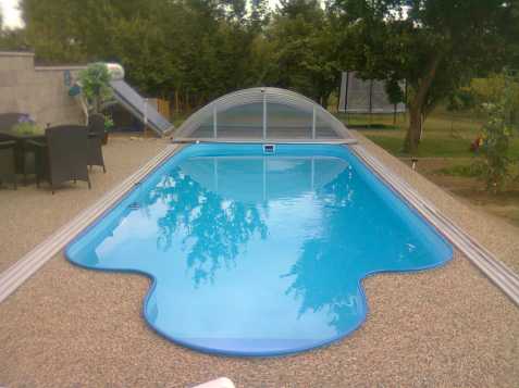 Kompletní plastový bazén 6x3x1,5 (n